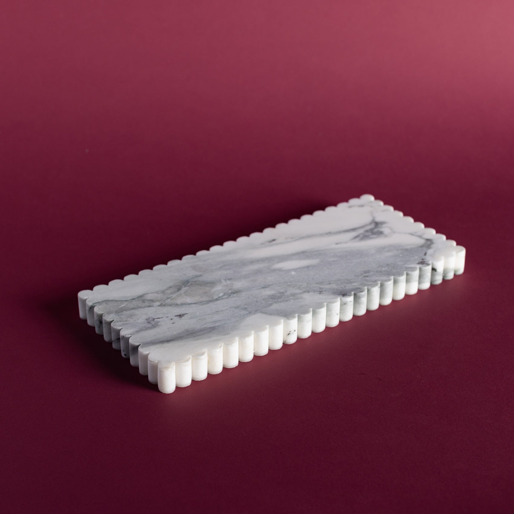 Meridian Minima Tray - Rectangular, Large (Breccia)