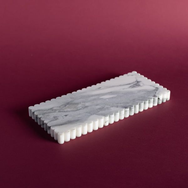 Meridian Minima Tray - Rectangular, Large (Breccia)