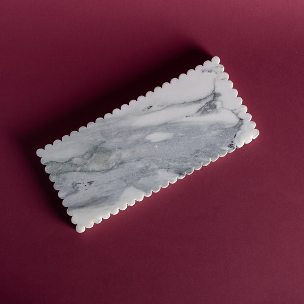 Meridian Minima Tray - Rectangular, Large (Breccia)