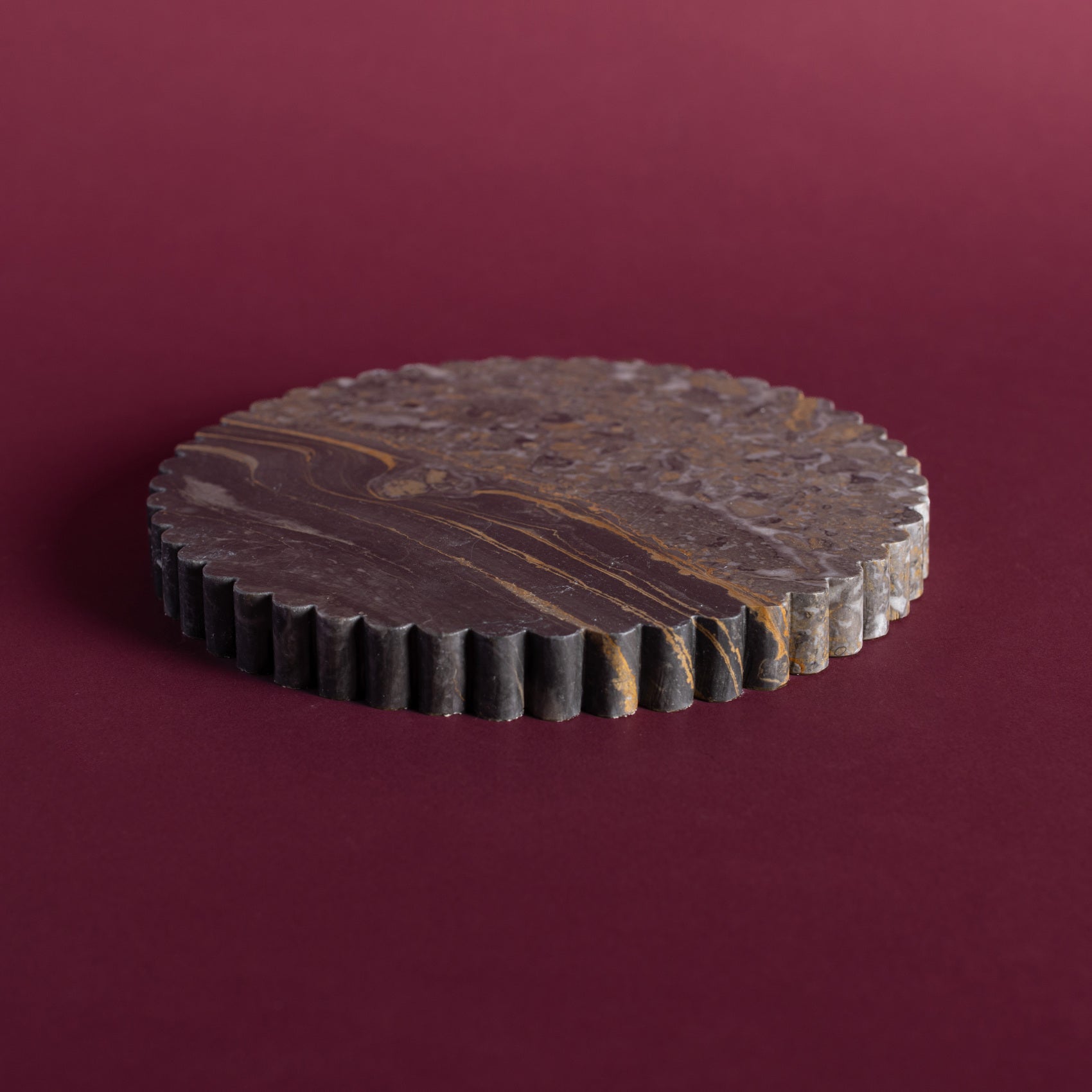 Meridian Tray – Round, Small (Orobico)