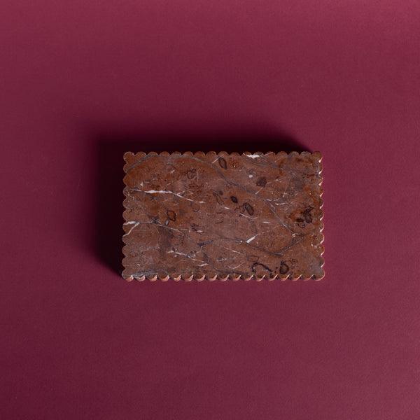 Meridian Minima Tray - Rectangular, Small (Rojo Alicante)