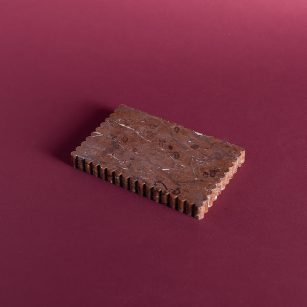 Meridian Minima Tray - Rectangular, Small (Rojo Alicante)