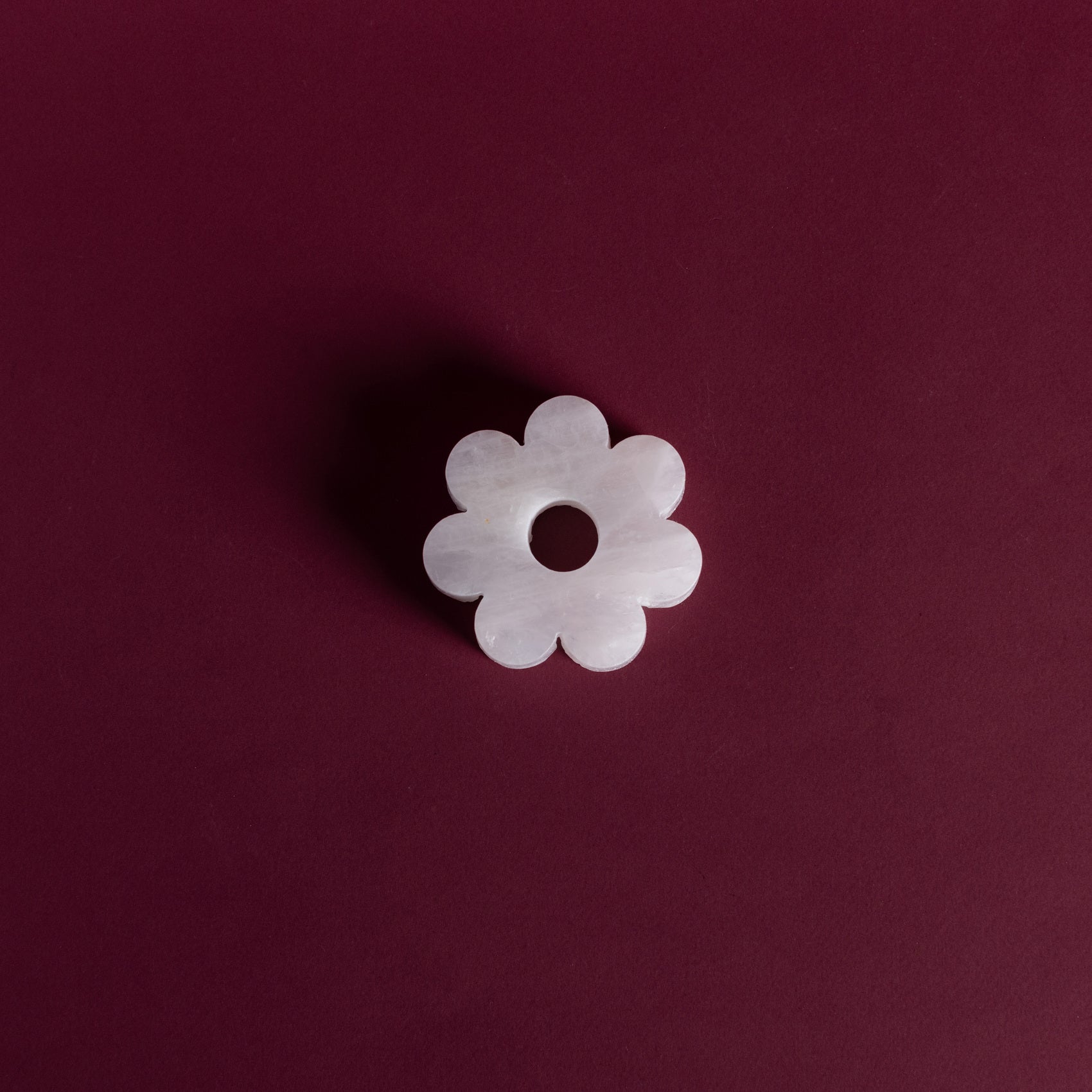 Meridian Candle Holders (Rose Crystal)