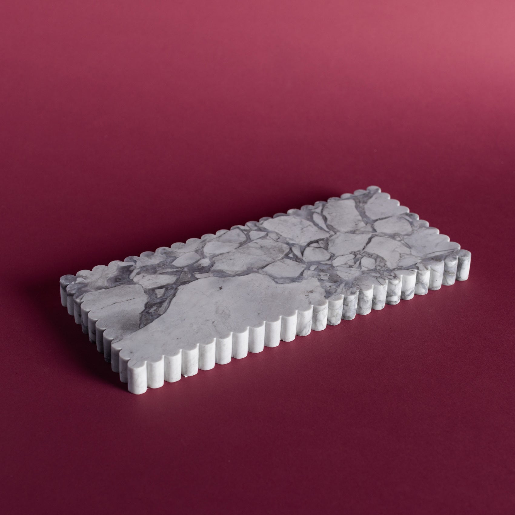 Meridian Minima Tray - Rectangular, Large (Superwhite)